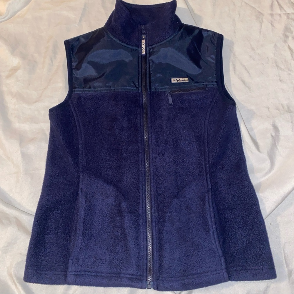 Maine New England Vest Full Zip Women’s Size 10